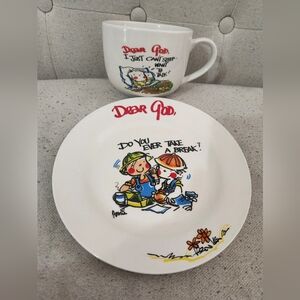 Royal Norfolk Plate and mug.